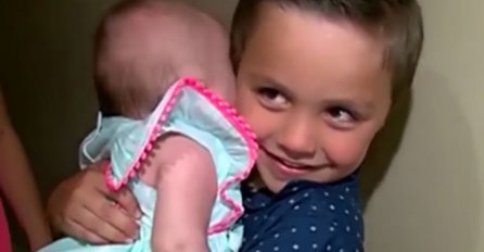 DJEČAK (5) SA BEBOM U RUCI POKUCAO NA VRATA KOMŠINICE: Postavio pitanje od kojeg se LEDI KRV U ŽILAMA