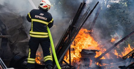 POŽAR KOD VARAŽDINA Pekli rakiju, pa zapalili zgradu