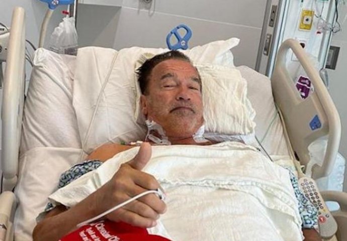 HITNO OPERISAN! Arnold Švarceneger se javio iz bolničkog kreveta! IMA OZBILJNE ZDRAVSTVENE PROBLEME (FOTO)