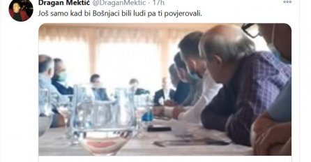 „JOŠ SAMO KAD BI BOŠNJACI BILI LUDI…“: Nakon predizbornih obećanja, Mektić jednom rečenicom prizemljio Dodika…
