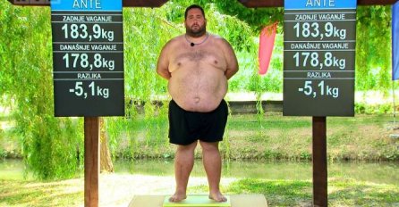STAO NA VAGU I ZAPANJIO SVE, PRIJE 7 DANA IMAO 184 KILA: A danas - NEĆETE VJEROVATI VLASTITIM OČIMA