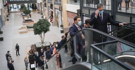 VUČIĆ OTVORIO NAJVEĆI ŠOPING CENTAR U REGIONU: Evo kako izgleda Galerija Beograd na Sava promenadi