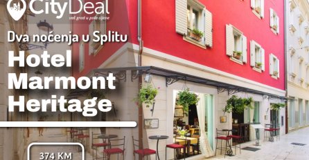 Uživajte u hotelu Marmont Heritage 4* koji je smješten u srcu najljepšega grada na Mediteranu, grada Splita!