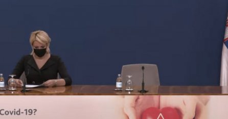 PRVA SLIKA DR DARIJE KISIĆ OTKAKO JE MINISTARKA: Ovakva se pojavila na kriznom štabu, SPREMITE SE NA PRIZOR!