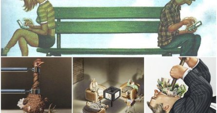 BRUTALNO ISKRENE ILUSTRACIJE KOJE POKAZUJU KOLIKO JE SVIJET IZOPAČEN: Je li moguće da mi OVAKO ŽIVIMO?!