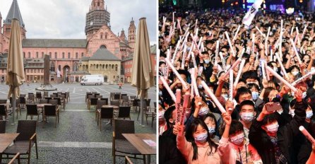 EVROPA PRAZNA, A POGLEDAJTE LUDILO U WUHANU: Hiljade ljudi se okupilo, PARTIJALI ZA NOĆ VJEŠTICA