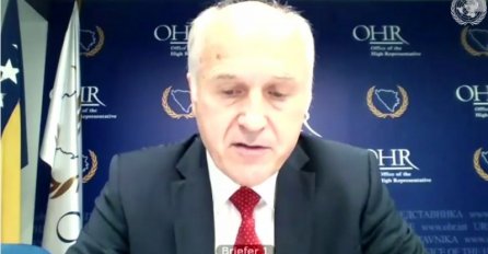 Inzko: Tražit ću da se Dodiku zabrani putovanje u EU ako ne ukloni ploču s imenom Radovana Karadžića