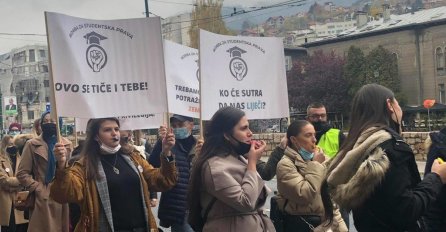Sarajevski studenti ponovo na ulicama traže svoja prava