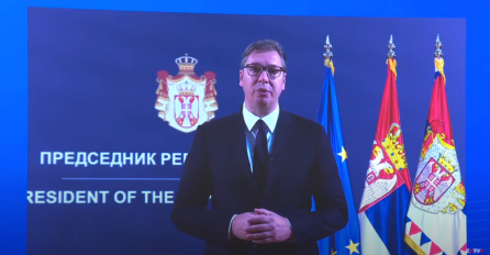 VUČIĆ SE UKLJUČIO LIVE, PRATIO CIJELI SVIJET: Poslao jasnu poruku 