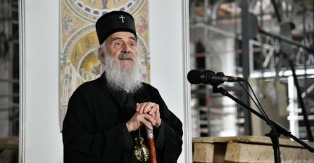 "DOBIO JE NAJBOLJE LIJEKOVE" Patrijarh Irinej u bolnici zbog korona virusa, osjeća se dobro