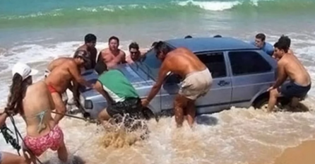 OVO SU NAJSMJEŠNIJE SLIKE S PLAŽA: Kad vidite ostatak plakat ćete od smijeha, JE LI REALNO OVO 