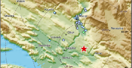 Zemljotres pogodio BiH! Da li ste osjetili novo podrhtavanje tla?