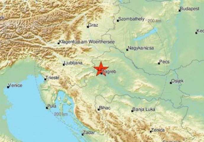 Zagreb "ljuljao" novi zemljotres: Stigle prve informacije