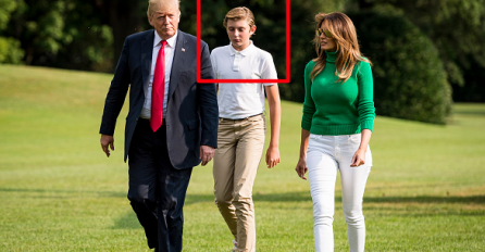 Barron Trump radi nešto tužno svaki put kad se s roditeljima mora pojaviti u javnosti: Melania i Donald ovo nisu primijetili
