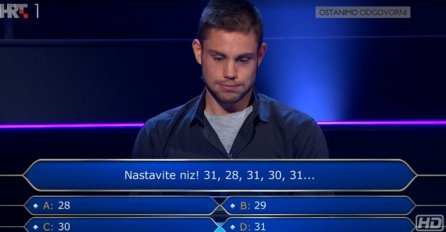 NEVEN IZ PULE NA MILIJUNAŠU ZAPEO NA TREĆEM PITANJU: Znate li vi odgovor?