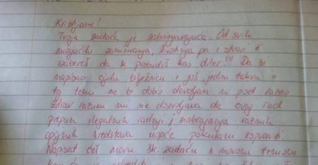UČENIK MOLIO UČITELJICU ZA DVOJKU, A KAD JE PROČITALA SASTAV SKAMENILA SE: "Volio bih se probuditi kao..." (FOTO)