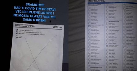 Na kućnu adresu dobio glasačke listiće: Ovako to izgleda kad neko glasa za Vas, i krade Vas na Vaše oči!!! (FOTO)