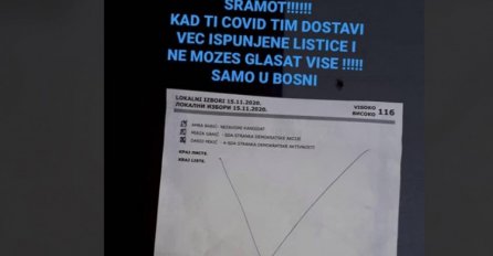 Objavljen  slučaj prevare: Covid tim dostavio ispunjen listić