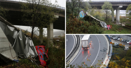 Teška nesreća u Hrvatskoj: Sletio s vijadukta državljanin BiH