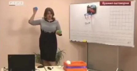 ''UPS, JA PROMAŠILA" Simpatična učiteljica iz Prijedora zbog online nastave ponovo POSTALA HIT na društvenim mrežama (VIDEO)