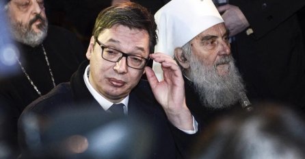 BEOGRADSKI MEDIJI BRUJE: "Kako je Vučić ukrao patrijarhu jedan dan carstva nebeskog"