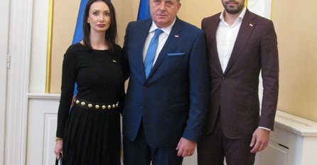 OVO SU DJECA MILORADA DODIKA, SIN IGOR I KĆERKA GORICA:  A pogledajte kakvu ljepoticu je SIN IGOR OŽENIO, plavuša iz BEOGRADA JE DODIKOVA SNAHA