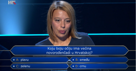 ANA JE U MILIJUNAŠU ZAPELA NA OVOM PITANJU: Koju boju očiju ima većina novorođenčadi u Hrvatskoj? KLADIMO SE DA NI VI NE ZNATE