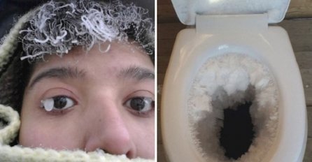 SVE JE SMRZLO, SNIJEG NAPADAO SKORO 2 METRA, LEDENICE NA SVE STRANE: Kad vidite sliku broj 8, poželjet ćete da se umotate u toplu dekicu