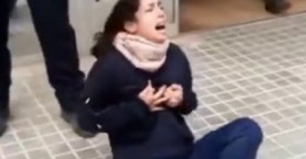 HOROR ISPRED KOVID AMBULANTE: Policija savladala ženu elektro-šokerom! (UZNEMIRUJUĆI VIDEO)