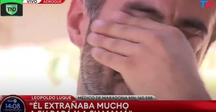 ISPOVIJEST MARADONINOG DOKTORA, KROZ SUZE SVE OTKRIO: Ja sam mu produžio život vremenom koje sam provodio sa njim