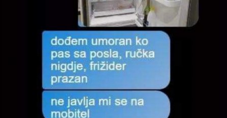 DOŠAO S POSLA, NEMA RUČKA, JAVIM SE PUNICI DA VIDIM GDJE MI JE ŽENA: Kad sam čuo šta traži, POLUDIO SAM