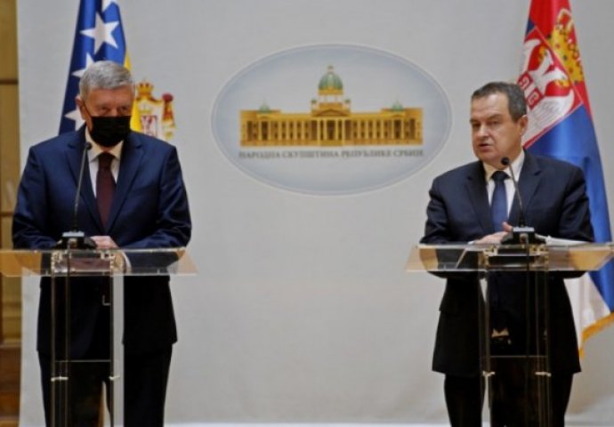 Radmanović i Dačić: BiH i Srbija treba da rade na rješavanju ključnih pitanja