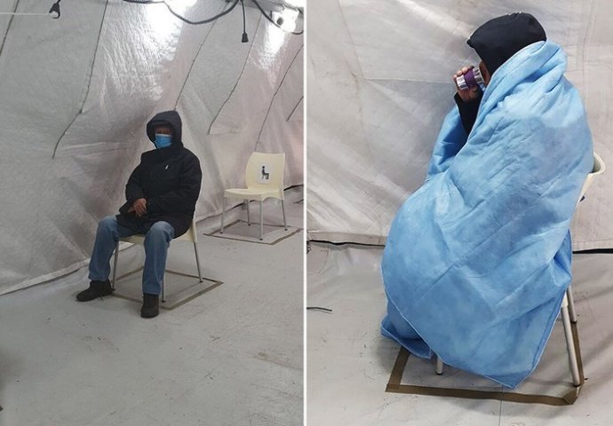 Javila se žena čiji je otac satima čekao u ledenom šatoru, ima žestoku poruku