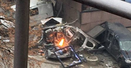 EVO ŠTA JE EKSPLODIRALO DANAS U CENTRU BEOGRADA: Eksplozija raznijela čak i dio zgrade!