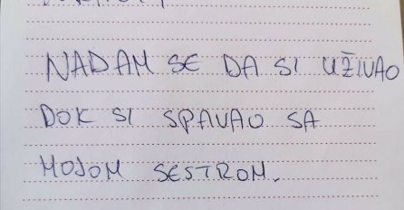 SPAVAO SAM SA ŽENINOM SESTROM, A JUTROS ME DOČEKALA OVA PORUKA: Kad sam vidio PLAKAO SAM OD MUKE, kako da mi oprosti?