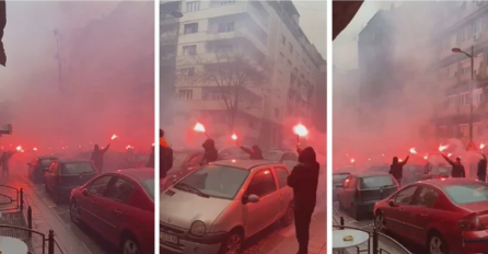 POGLEDAJTE ŠTA SE DOGAĐA NA DORĆOLU GDJE JE DŽEJ GODINAMA ŽIVIO: Sve se crveni, snimci preplavili društvene mreže (VIDEO)