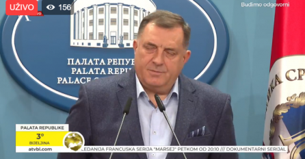 Dodik u kućnoj izolaciji "zbog kontakta sa osobom pozitivnom na koronavirus"