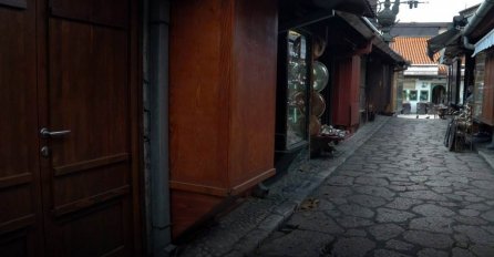 Zatvorene skoro sve radnje na Baščaršiji