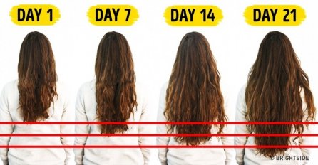 GENIJALAN TRIK: Sa samo dva sastojka možete ubrzati rast kose!