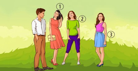 NEMA ŠANSE DA POGODITE: Koja djevojka se sviđa ovom muškarcu? SAMO JE JEDAN TAČAN ODGOVOR