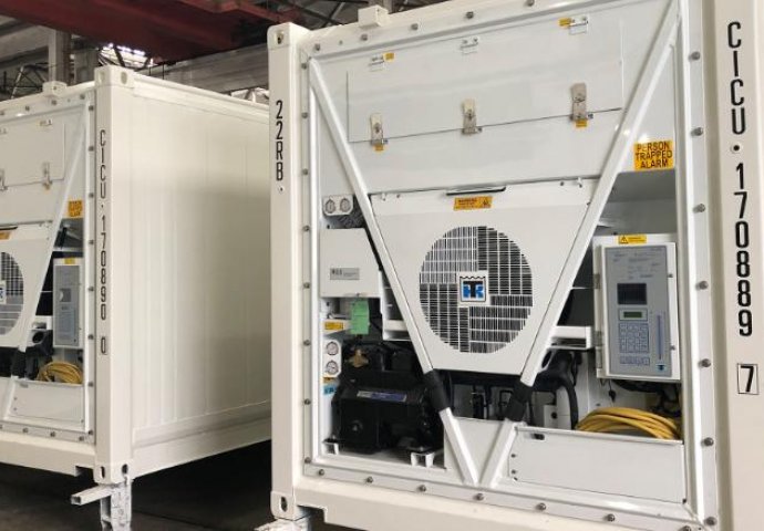 Ovako izgledaju KONTEJNERI KOJI ĆE DOSTAVLJATI VAKCINU preko okeana i kontinenata,  a prije ovog služile su za nešto drugo!