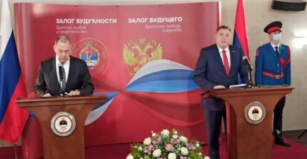 OGLASIO SE DODIK NAKON SASTANKA S LAVROVOM: Republika Srpska ne prihvata integraciju BiH u NATO