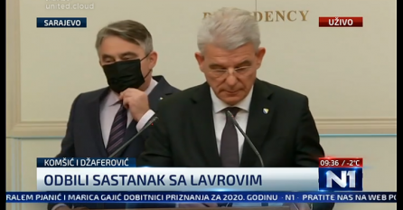 VANREDNA PRESS KONFERENCIJA! KOMŠIĆ I DŽAFEROVIĆ SE OBRAĆAJU MEDIJIMA: Evo šta su poručili Lavrovu!
