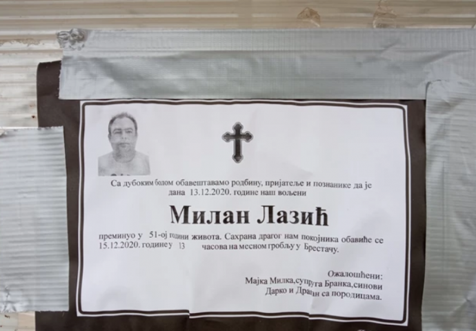 DANAS SAHRANA OCA DARKA LAZIĆA! Pjevač ispred porodične kuće prima saučešće: SRCE DA PUKNE OD PRIZORA, u ovoj kući je pjevač odrastao