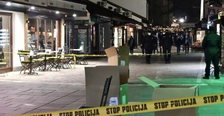 Poznat napadač koji je ranio tri osobe na Baščaršiji, policija traga za njim