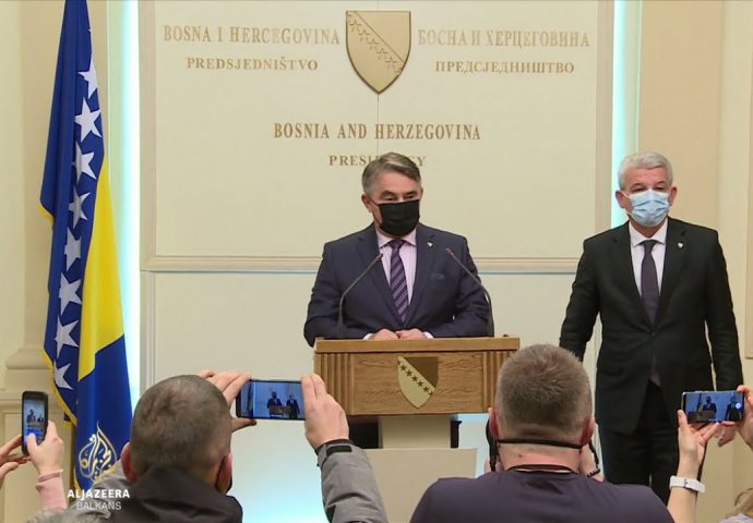 STIGLA PODRŠKA IZ AMERIKE: "Džaferović i Komšić su uradili ispravnu stvar, Institucije BiH se MORAJU POŠTOVATI"