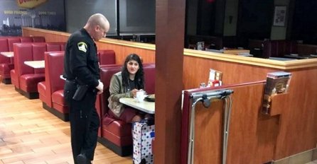 Policajac je ugledao usamljenu djevojku, a onda shvatio da je u situaciji koju ne smije ignorisati: Vidite li šta je na slici što ga je zabrinulo?