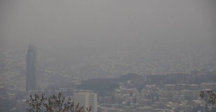 Veoma zagađen zrak u Sarajevu: Indeks kvaliteta zraka večeras i do 434
