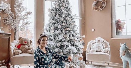 ČAROLIJA U BIJELOM, JELKA, UKRASI - zavirite u luksuzni dom Seke Aleksić: 1 DETALJ JE OČARAO FANOVE