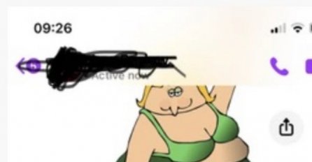 Napisala sam na Fejsbuku da sam se ugojila i KOMŠINICA MI JE MRTVA HLADNA POSLALA OVO: Kad je vidjela da je ignorišem, ostavila mi je JOŠ GORU SLIKU NA VIBERU